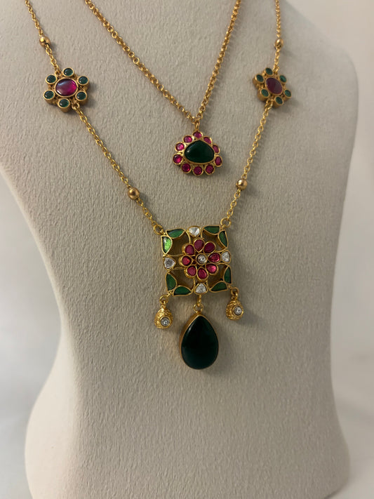 GUL layered necklace