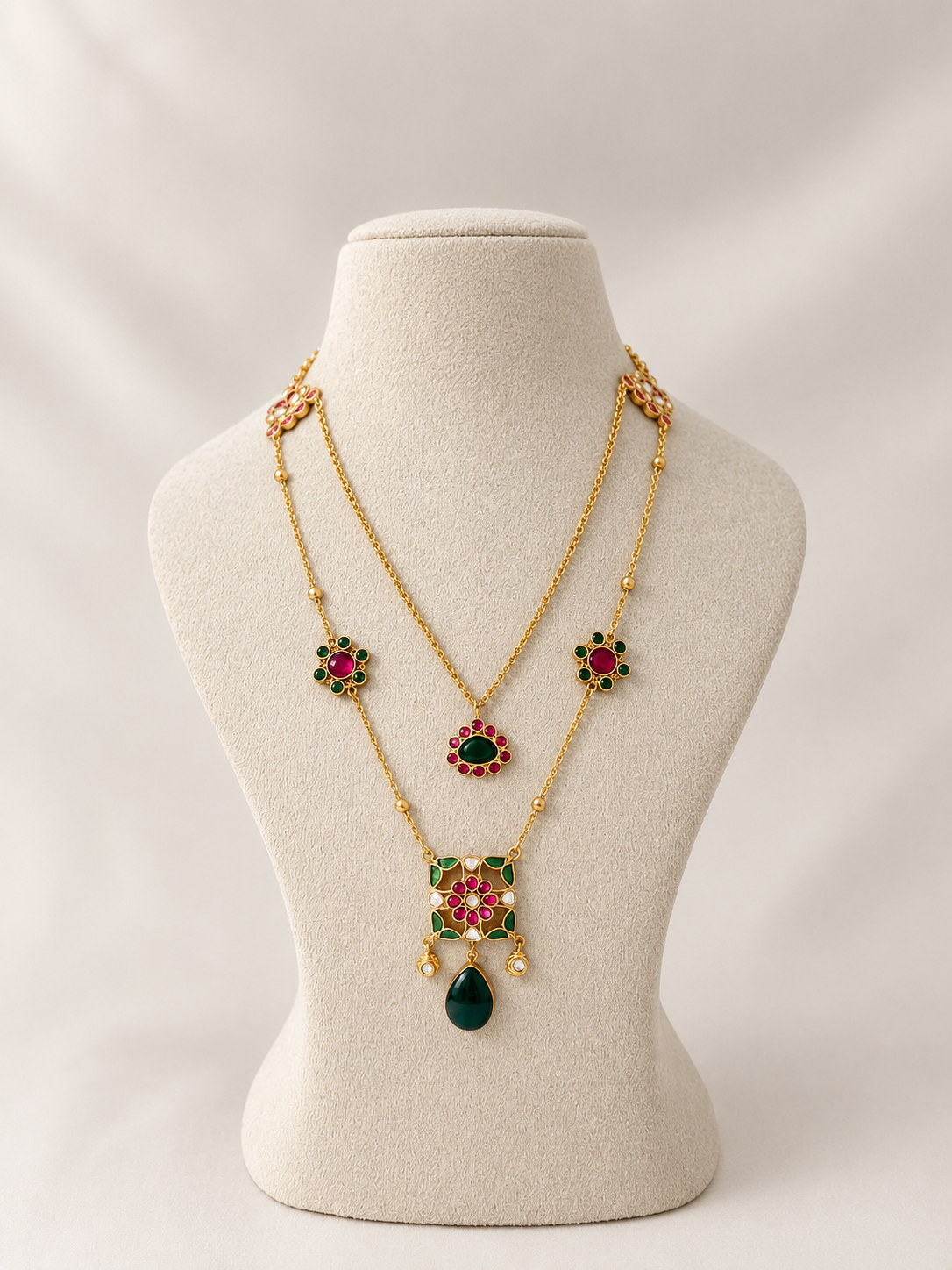 GUL layered necklace