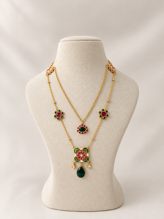 GUL layered necklace